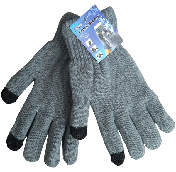 TEXTING GLOVES ASST COLORS #40477 PACK OF 12