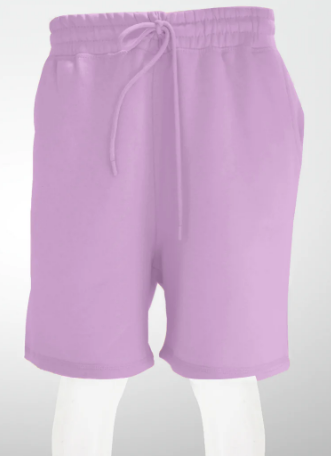 Unisex French Terry Lilac Shorts