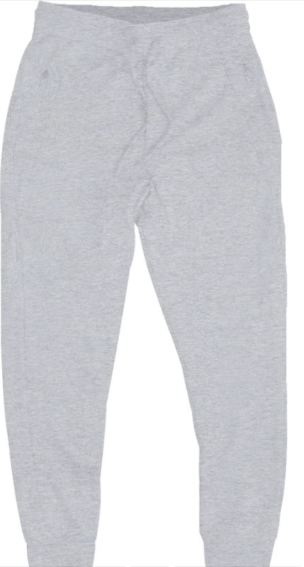 Unisex  Fleece Perfect Jogger  Heather Grey Pants XXL