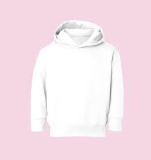 ADULT PULLOVR HOODIE W/O 100%  POLYESTER WHITE XXL