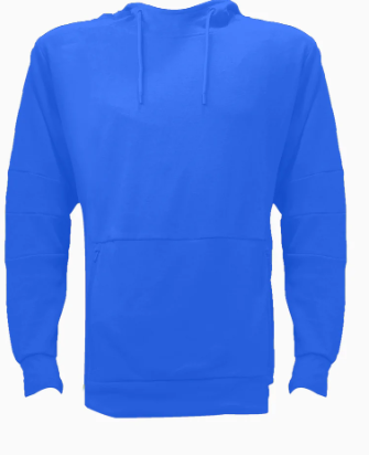 Unisex Active Fleece Hoodie - Royal Blue