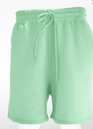 Unisex French Terry Mint Shorts