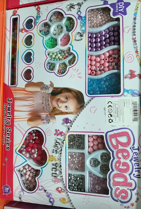Jewelry Bead Craft Kit – MS-70 – Age 3+ MS-70