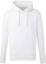 ADULT PULLOVR HOODIE W/O 100%  POLYESTER WHITE XL