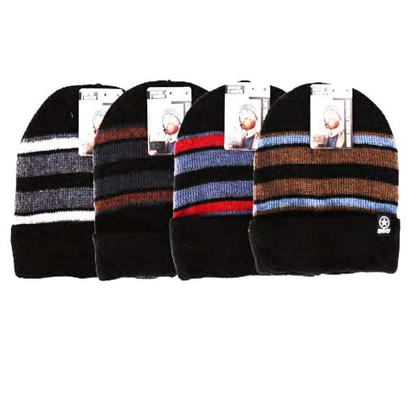 SKI HATS INSULATED ASST #44175 PACK OF 12