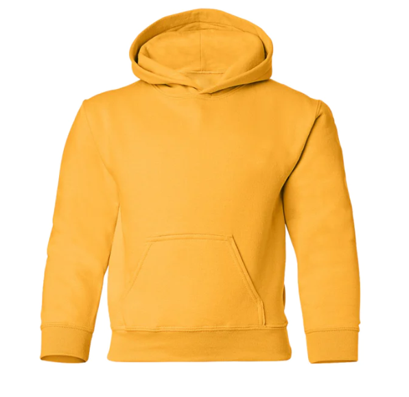 YOUTH PREMIUM HOODIE GOLD XL