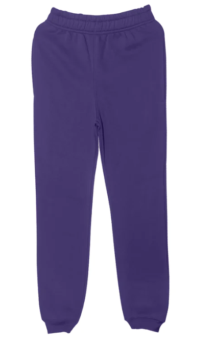 YOUTH PREMIUM JOGGER PANTS PURPLE XL