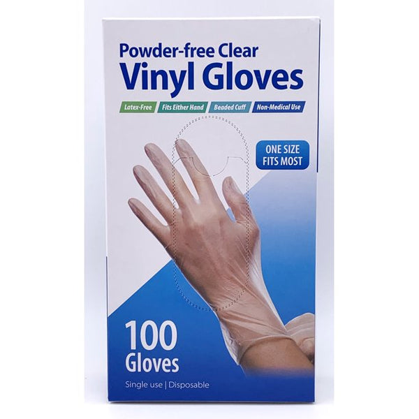 WM Vinyl Gloves Powder Free 100 gloves XL