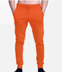 Unisex  Fleece Perfect Jogger Orange Pants XXL