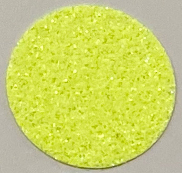 NEON YELLOW SGL -49 GLITTER 12*19.5