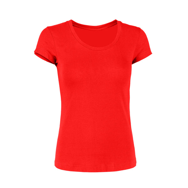 Women's Softlume Jersey Short sleeve Tee Red S