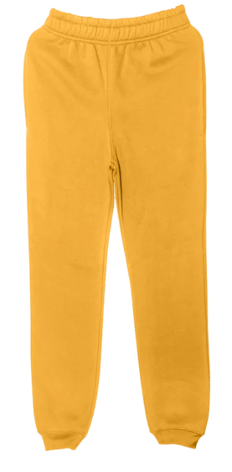 YOUTH PREMIUM JOGGER PANTS GOLD M