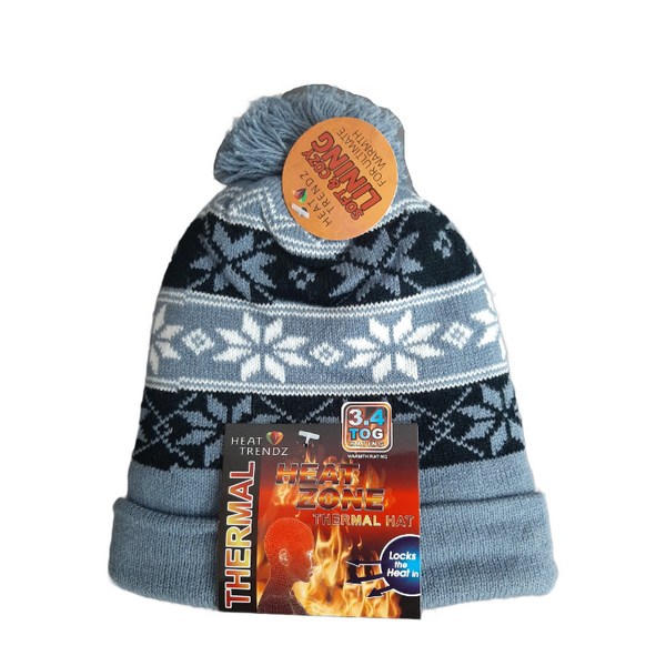 KIDS HEATED HATS 44537 PACK OF 12