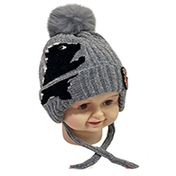 WINTER KID'S HAT DINOSAUR CW-064