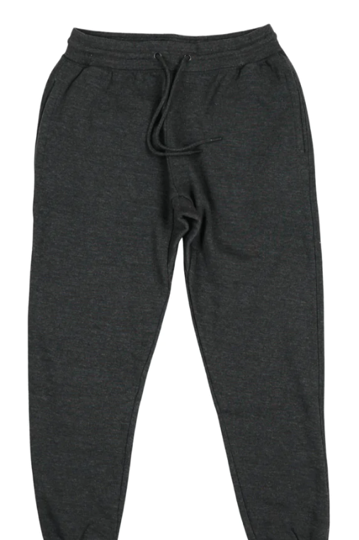 Unisex Fleece Perfect  Jogger Dark Grey Heather Pants S