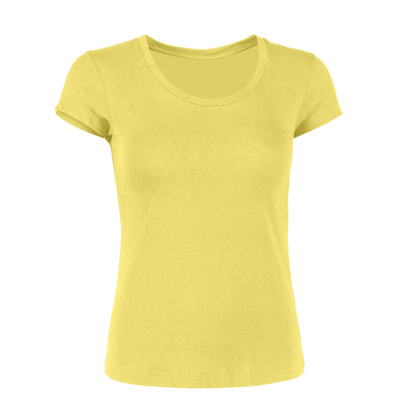 Women's Softlume Jersey Short sleeve Tee Yellow M