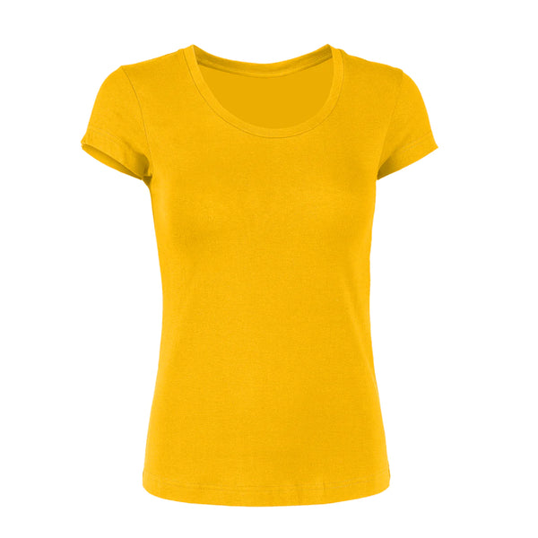 Women's Softlume Jersey Short sleeve Tee Gold S