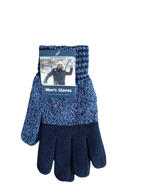 MEN KNITTED GLOVES ASST DESIGN #41507 PACK OF 12