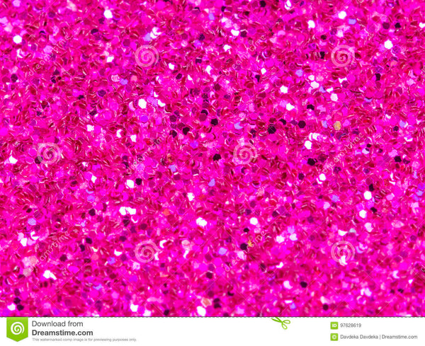 HOT PINK SGL-14 GLITTER 12*19.5